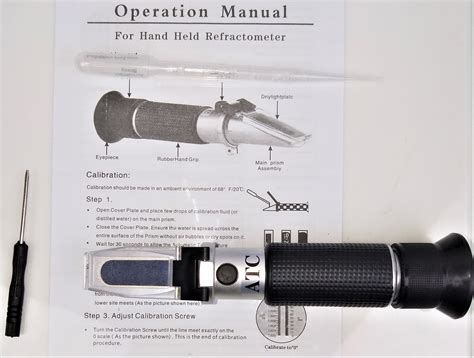 refractometer powder|handheld refractometer for sale.